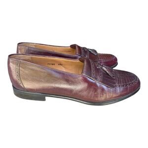 Mezlan Riva Lizard Tassel Loafer Men size 9.5